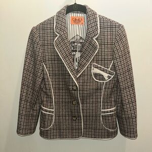 Vintage Juicy Couture tweed blazer